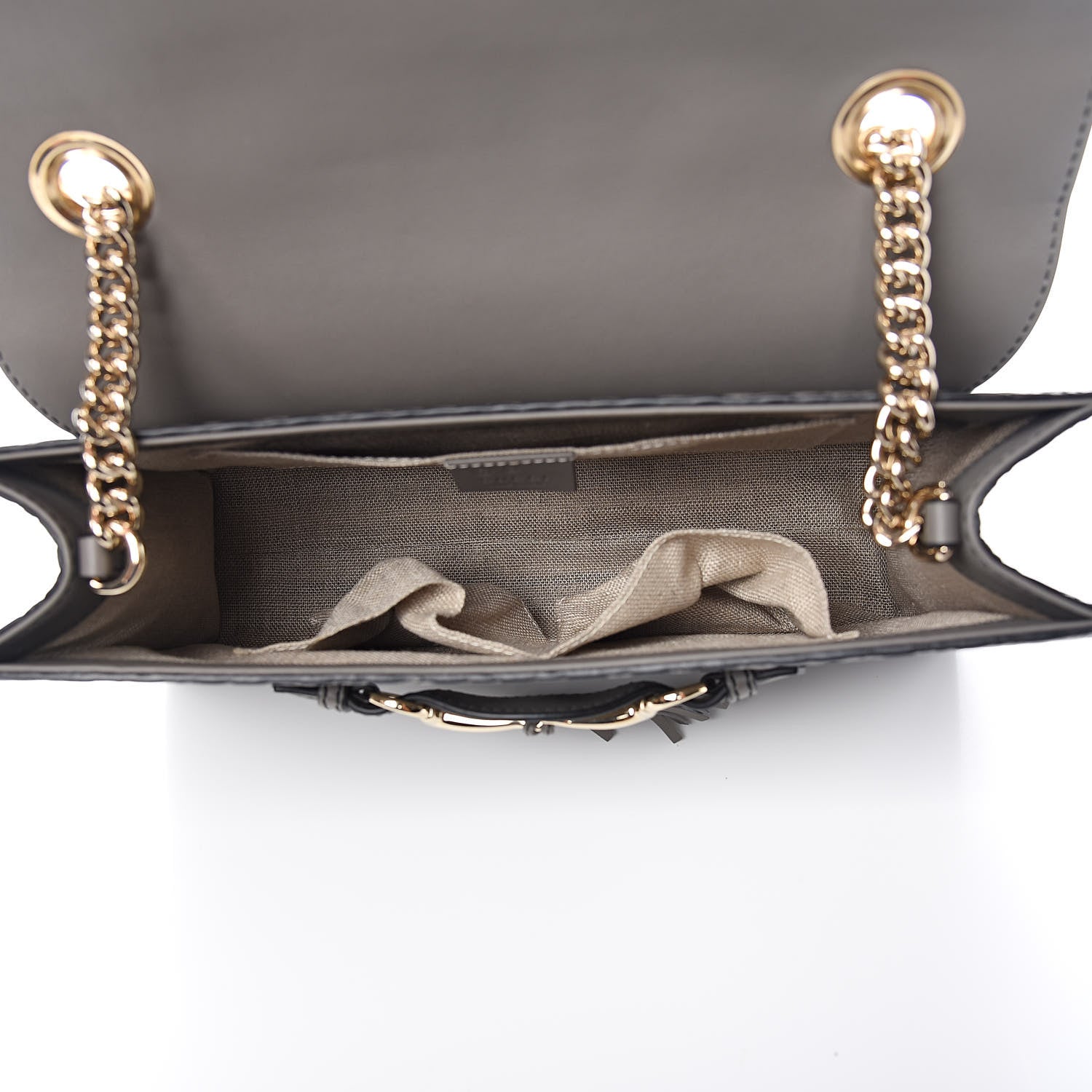 Gucci Soft Microguccissima Medium Emily Chain Shoulder Bag Loess 5 of 10