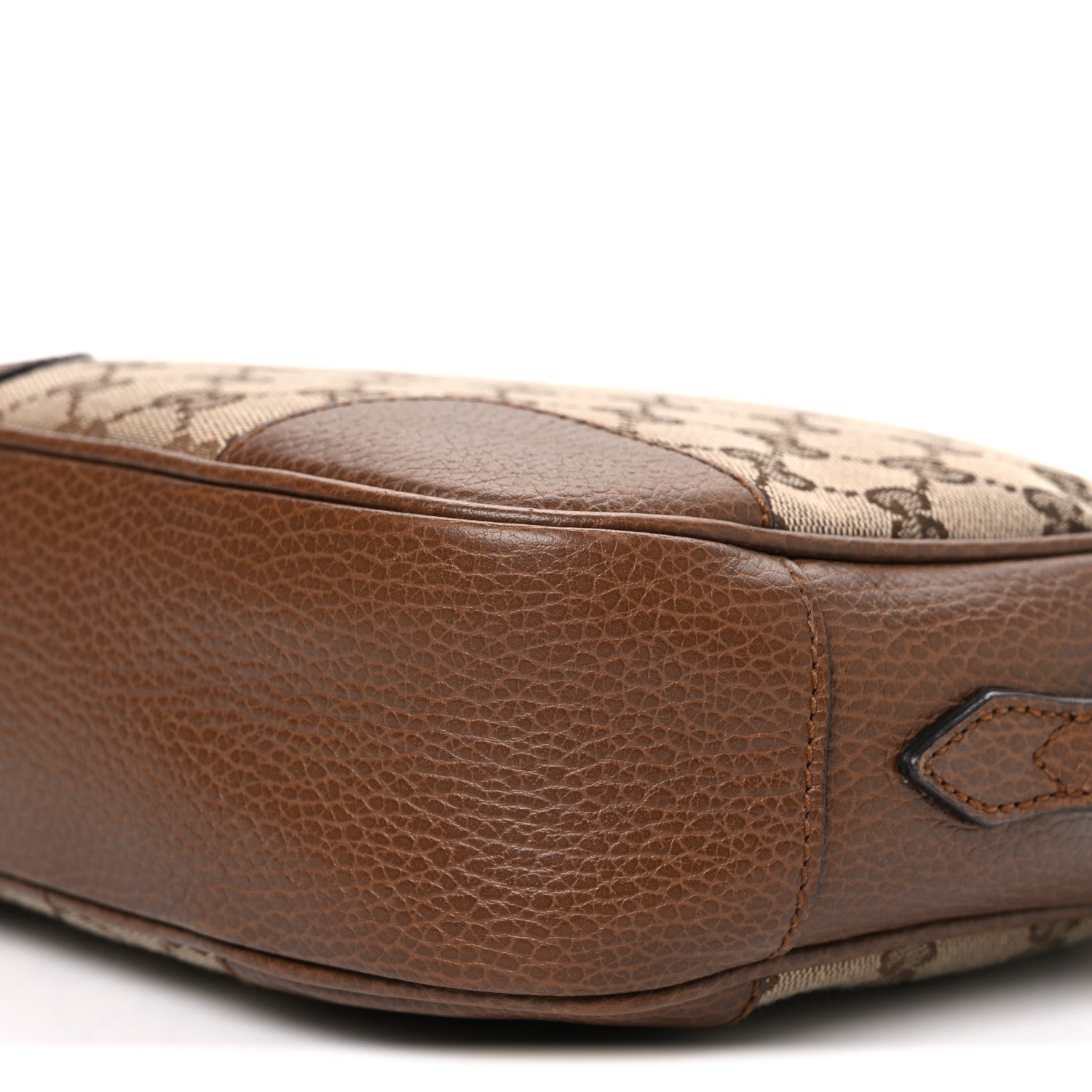 Gucci Monogram Mini Bree Messenger Bag Beige Tabacco 10 of 11