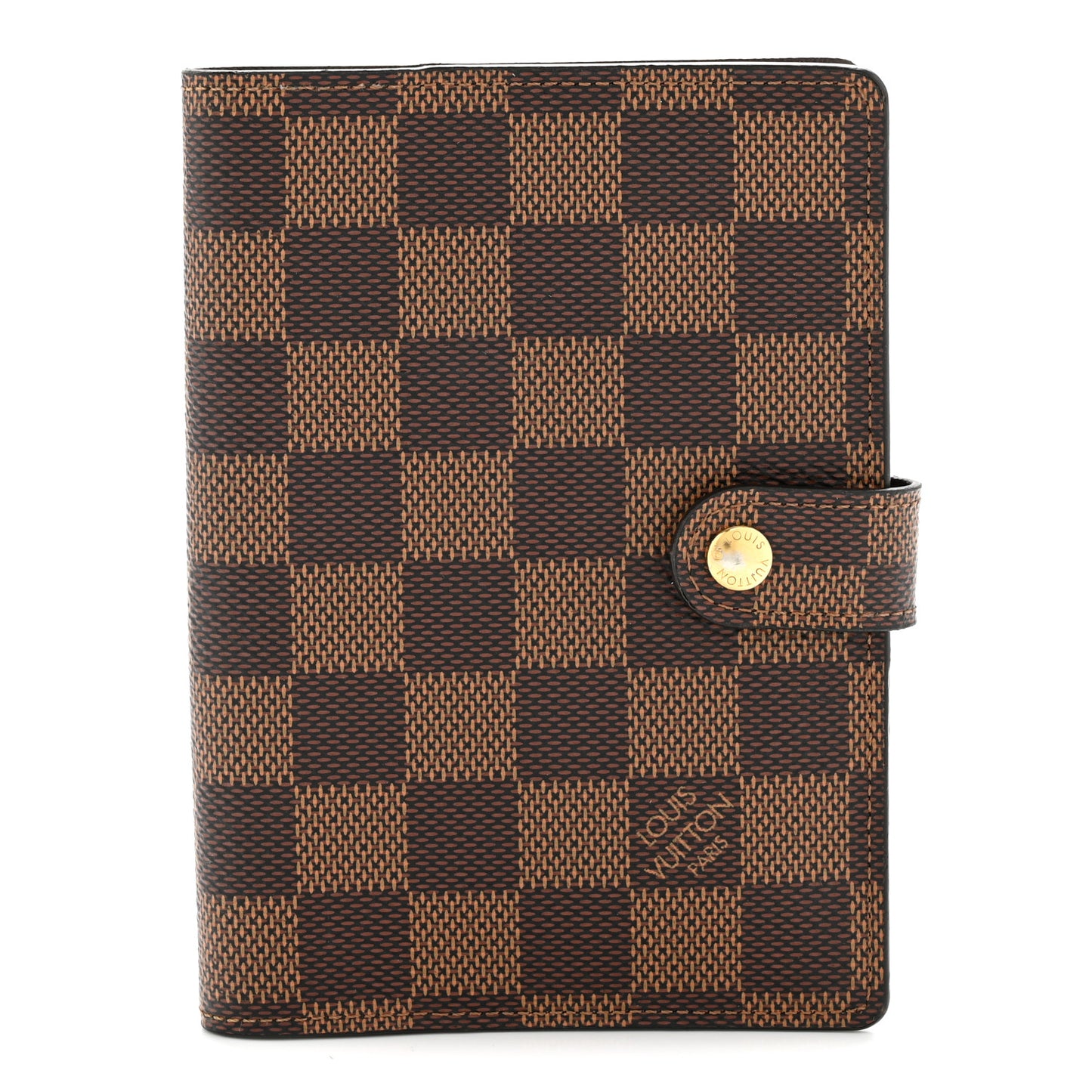 Damier Ebene Small Ring Agenda Cover