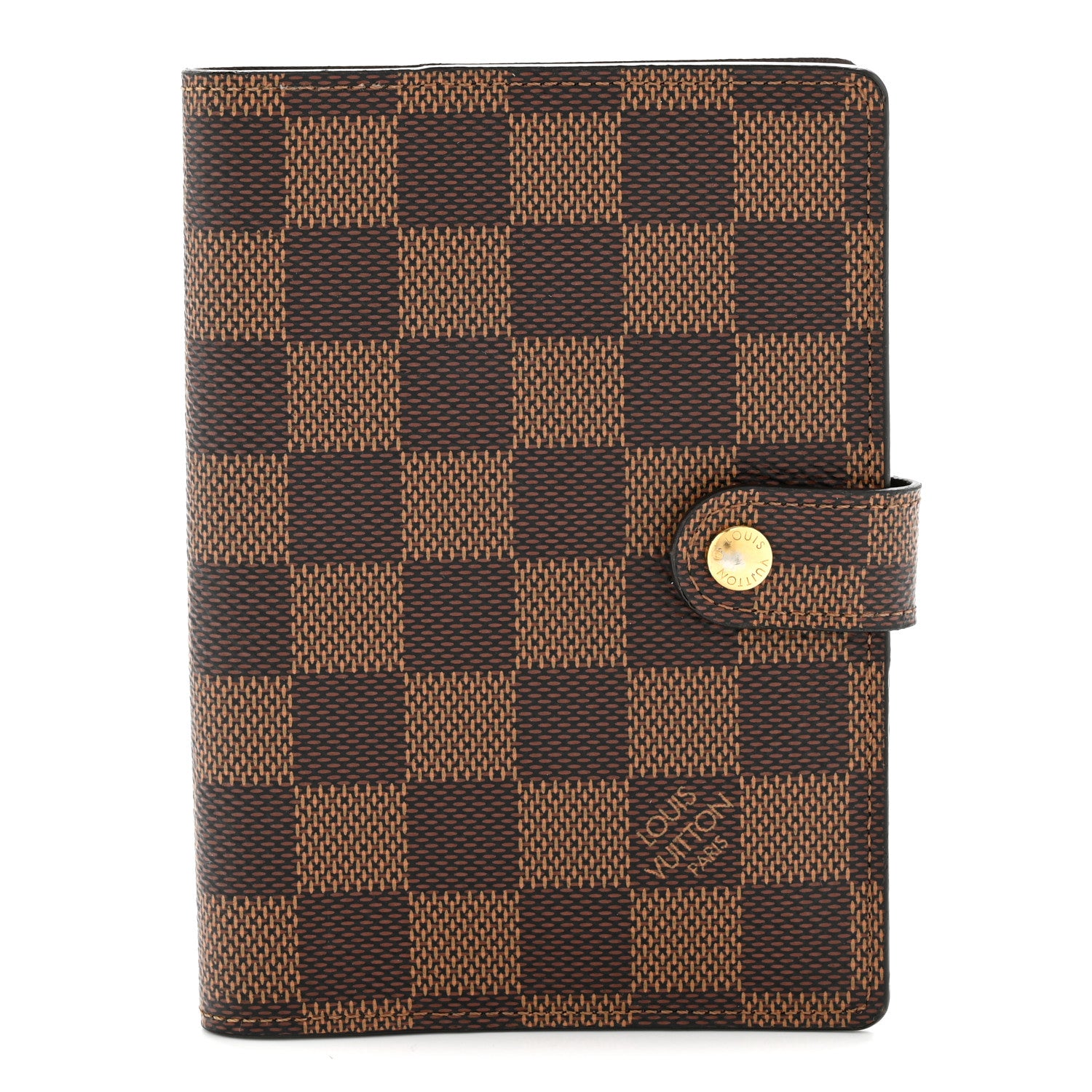 Louis Vuitton Damier Ebene Small Ring Agenda Cover 1 of 10
