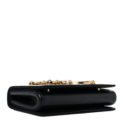 Dolce & Gabbana Brocade DG Girls Shoulder Bag Gold Black 4 of 10