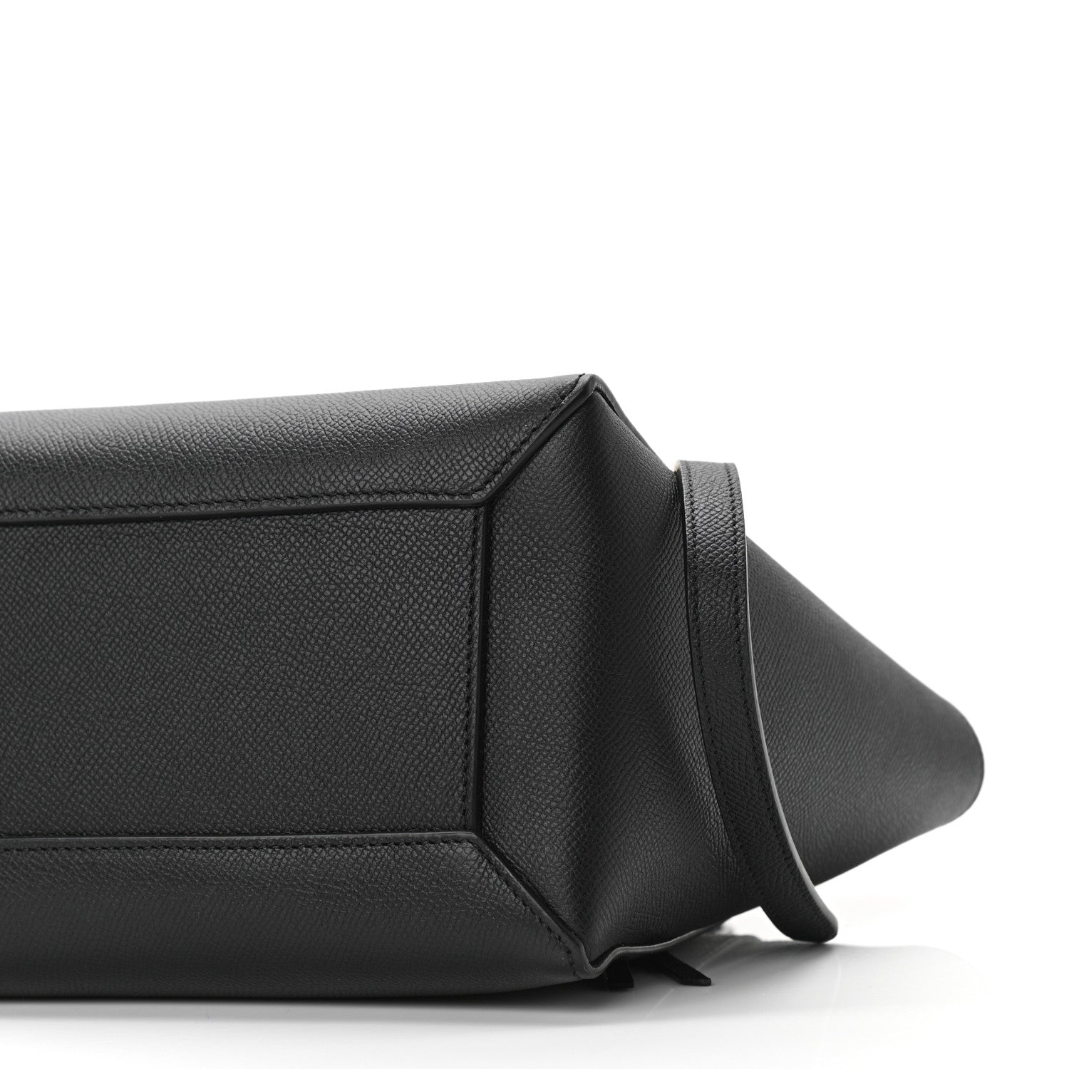 Celine Grained Calfskin Micro Belt Bag Black 10 of 10