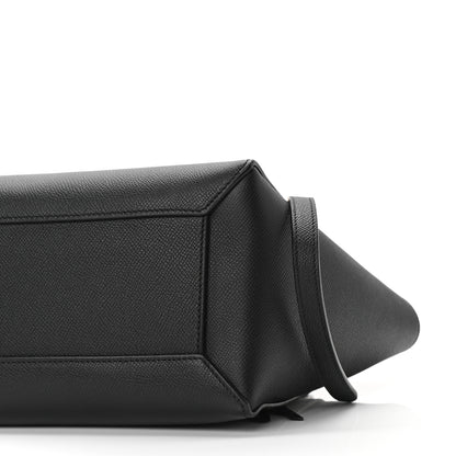 Celine Grained Calfskin Micro Belt Bag Black 10 of 10