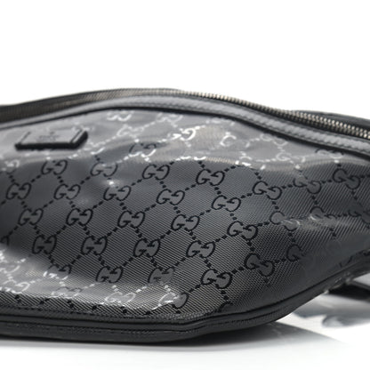 Gucci Imprime Monogram Belt Bag Black 10 of 10