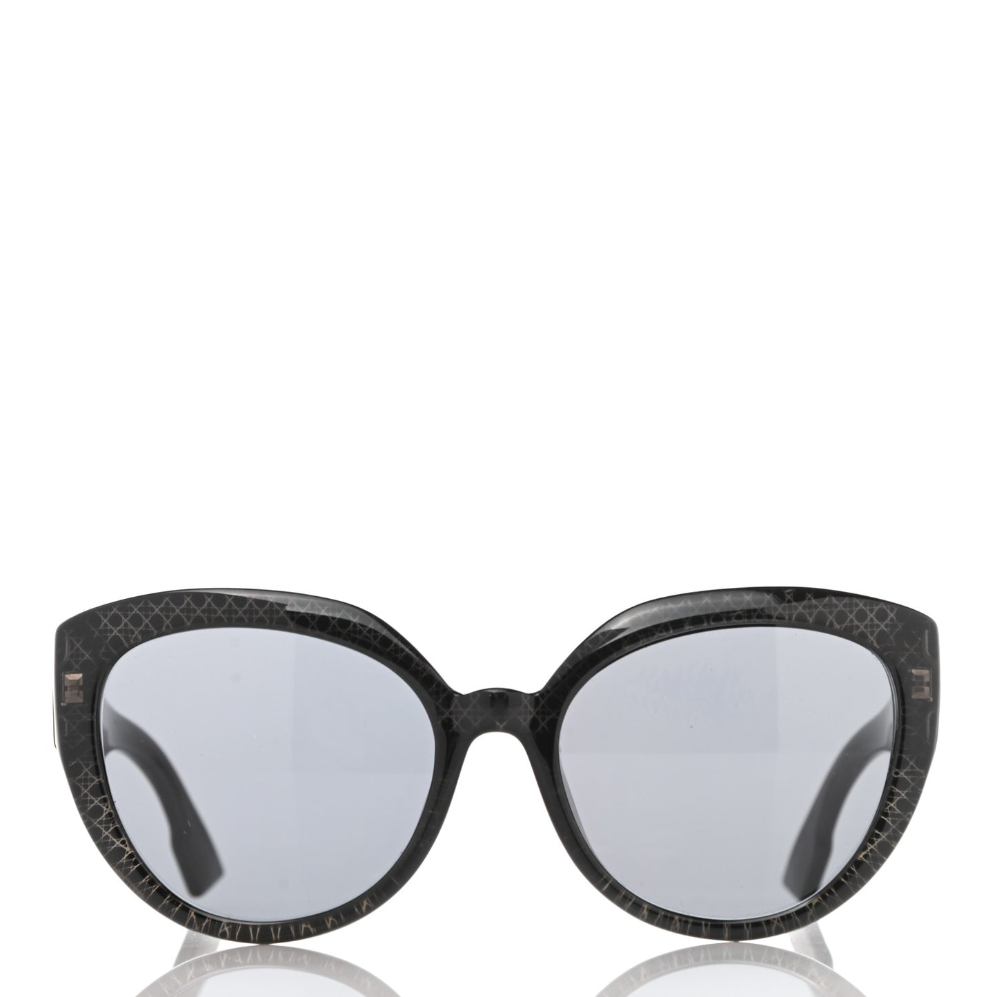 Acetate DDiorF Cat Eye Sunglasses Black