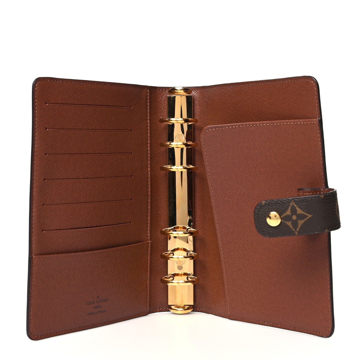 Monogram Medium Ring Agenda Cover