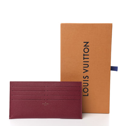 Louis Vuitton Calfskin Felicie Card Holder Insert Fuchsia 6 of 6