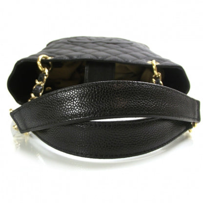 Chanel Caviar Petit Shopping Tote PST Black 6 of 12