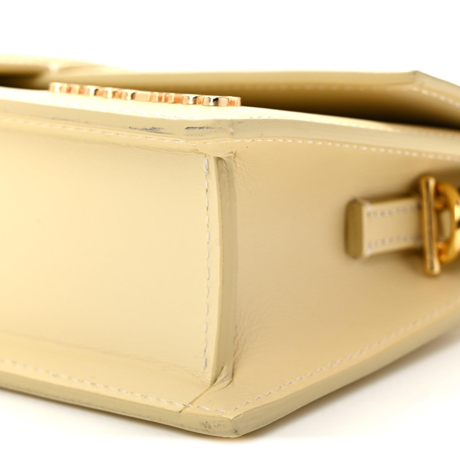 Jacquemus Smooth Calfskin Le Bambino Long Ivory 9 of 9