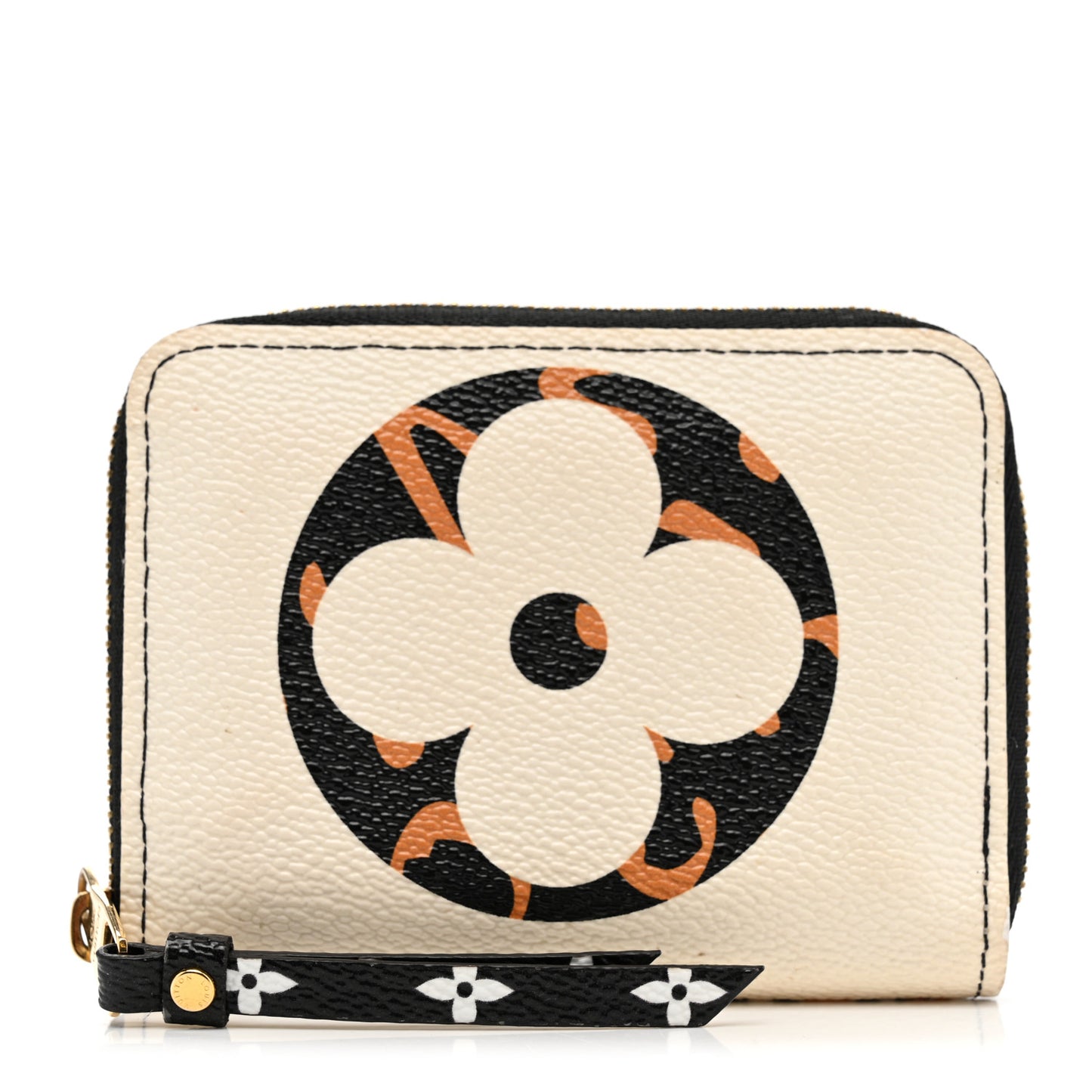 Monogram Giant Jungle Zippy Coin Purse Ivory