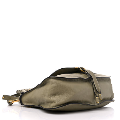 Chloe Calfskin Medium Marcie Satchel Baobab Green 4 of 9