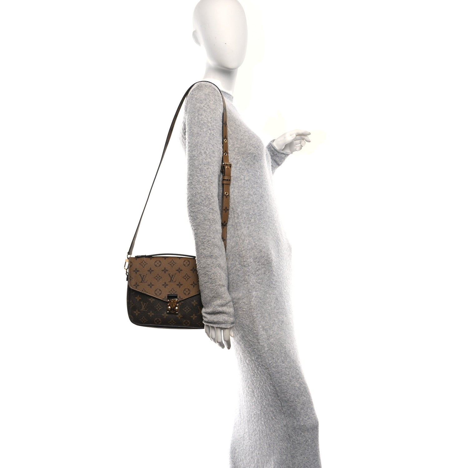 Louis Vuitton Reverse Monogram Pochette Metis 2 of 9