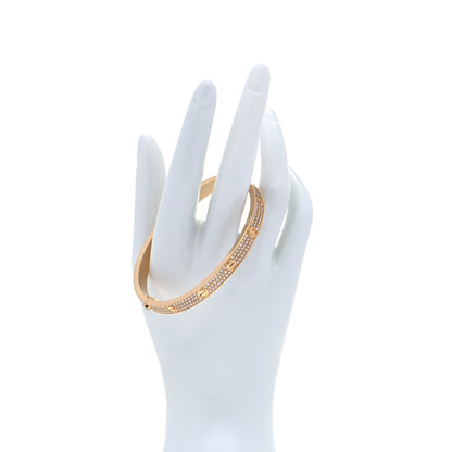 Cartier 18K Yellow Gold Diamond LOVE Paved Bracelet 20 2 of 9
