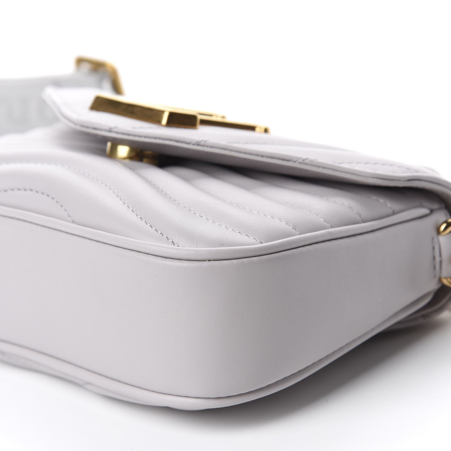Louis Vuitton Calfskin New Wave Multi Pochette Brume 7 of 9