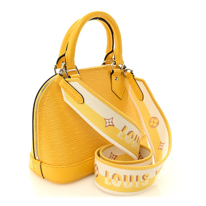 Louis Vuitton Epi Jacquard Alma BB Sunflower 3 of 9