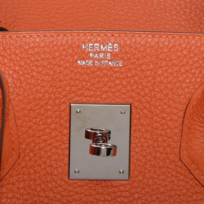 Hermes Togo Birkin 35 Orange 17 of 26