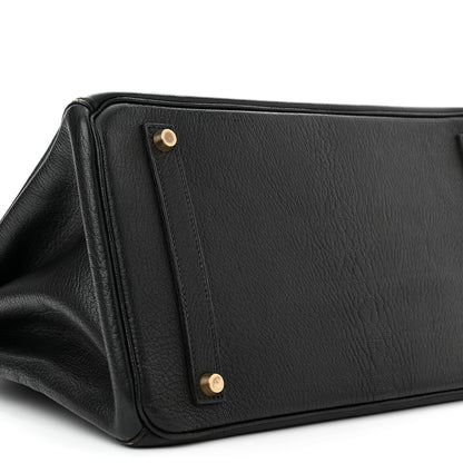 Hermes Chevre de Coromandel Birkin 35 Black 9 of 29