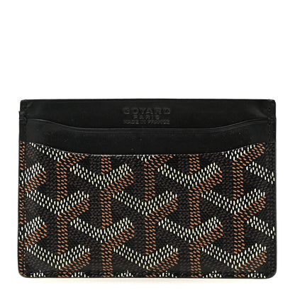 Goyard Goyardine Saint Sulpice Card Holder Black 1 of 11