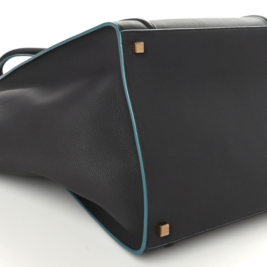 Celine Supple Calfskin Medium Phantom Luggage Liquorice 9 of 10