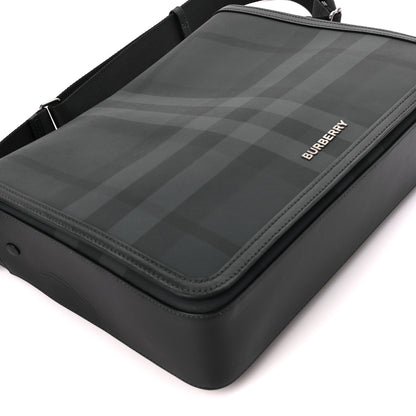 Burberry London Check Alfred Messenger Charcoal 10 of 11