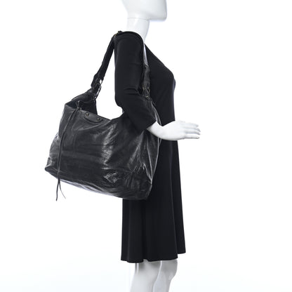 Balenciaga Agneau Classic Hardware Courier Black 2 of 14