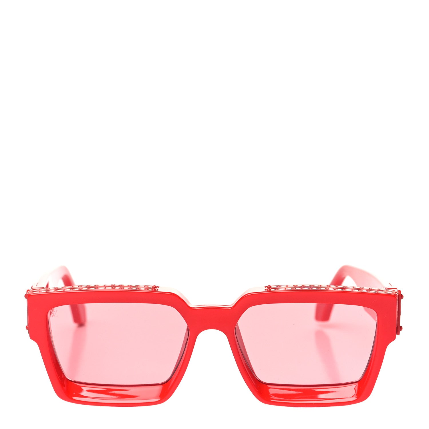 Louis Vuitton Acetate 1.1 Millionaires Z1599E Sunglasses Red 2 of 7