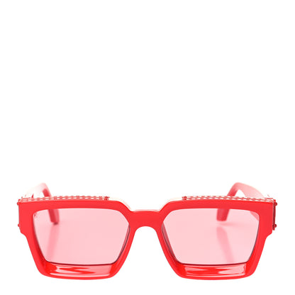 Louis Vuitton Acetate 1.1 Millionaires Z1599E Sunglasses Red 2 of 7
