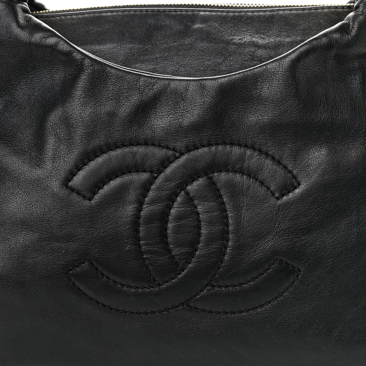 Calfskin Rodeo Drive Hobo Black
