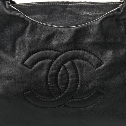 Chanel Calfskin Rodeo Drive Hobo Black 10 of 12