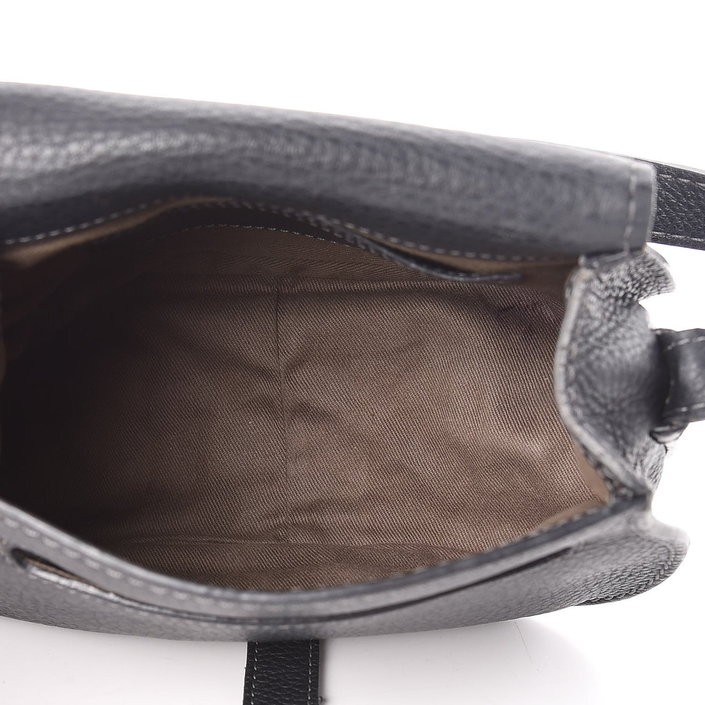 Calfskin Mini Marcie Round Crossbody Bag Black