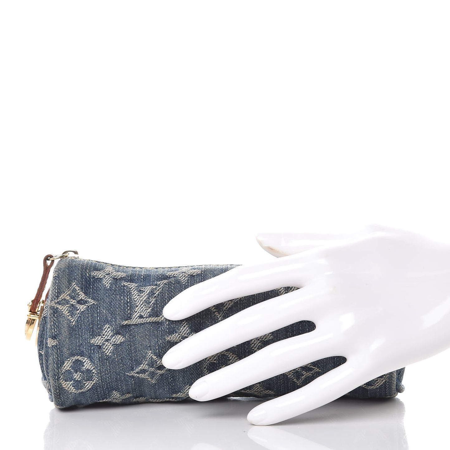 Denim Speedy GM Pochette Case