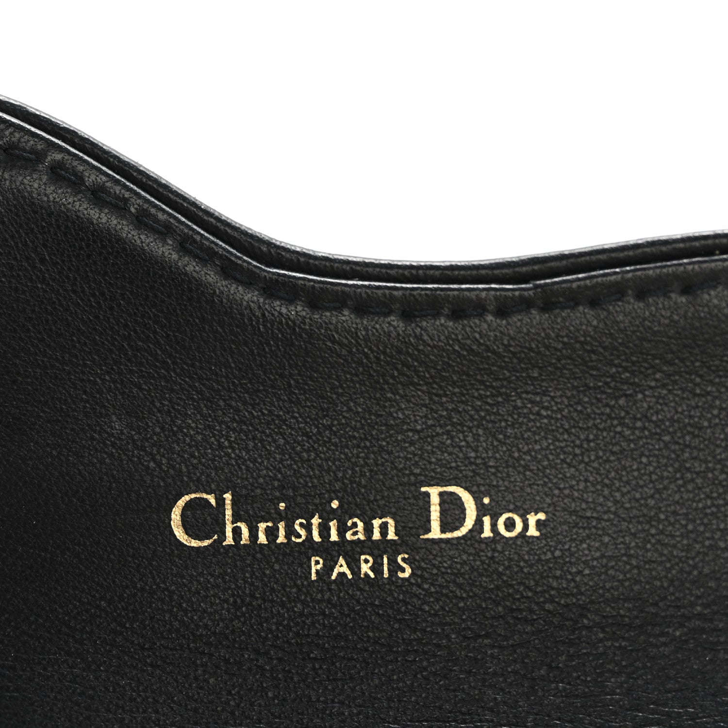 Christian Dior Oblique Saddle Card Holder Blue 6 of 11