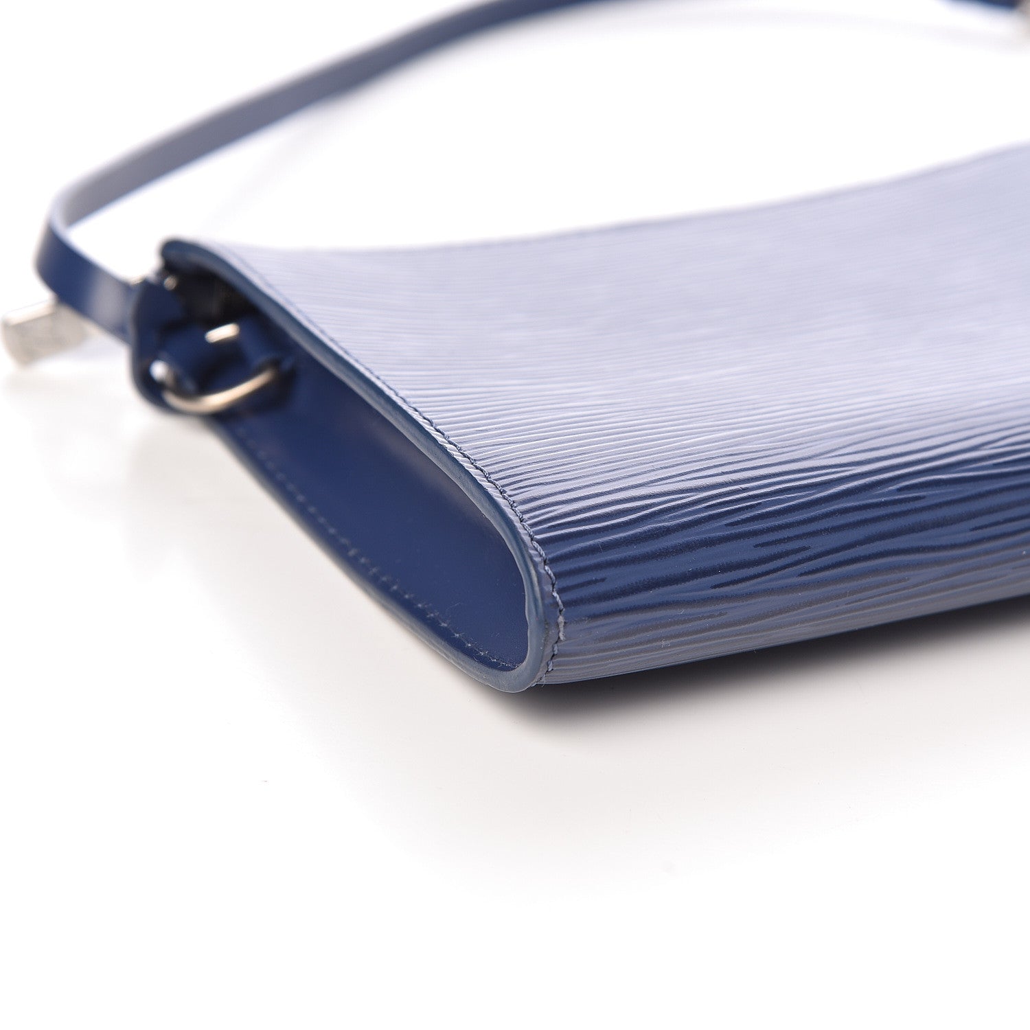 Louis Vuitton Epi Pochette Accessories 24 Myrtille 7 of 8