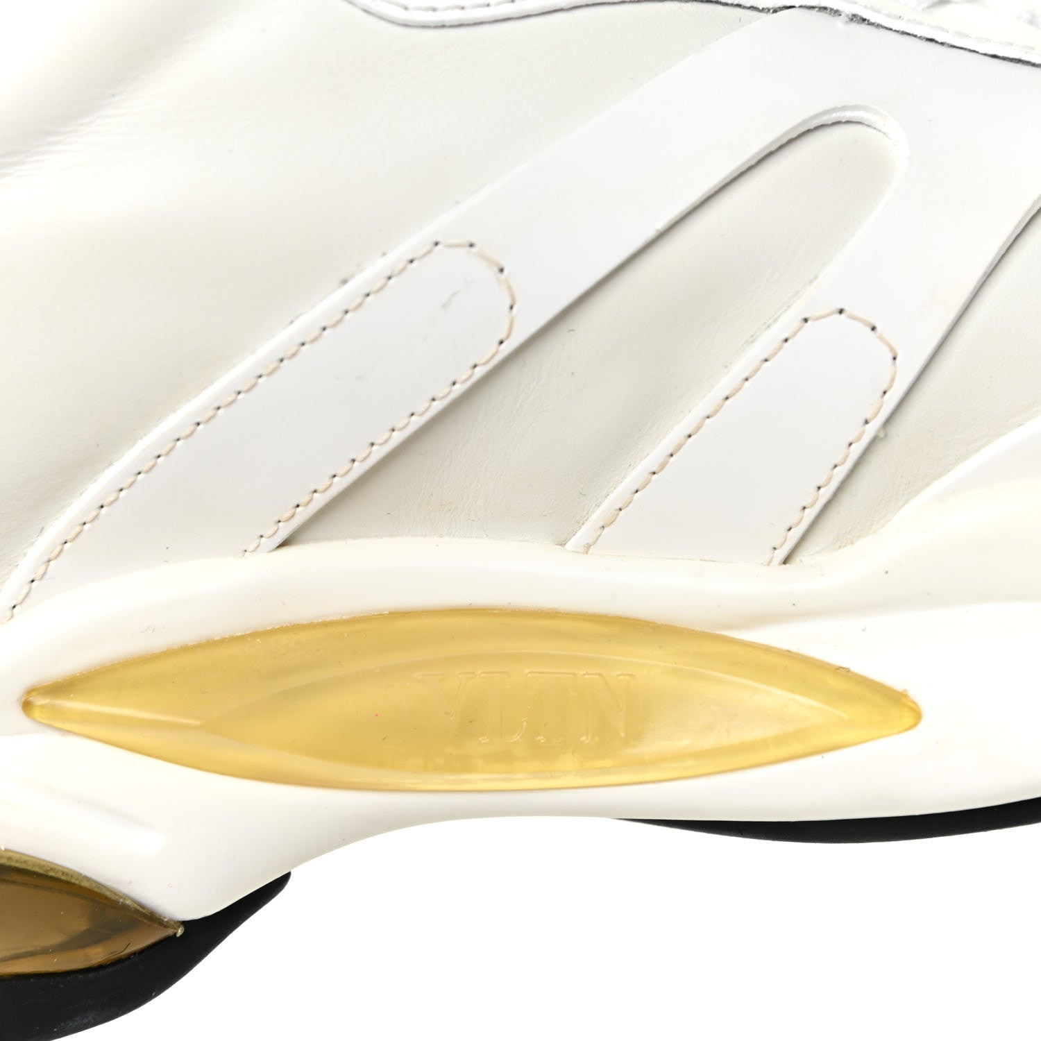 Valentino Garavani Calfskin Mens Bounce Sneakers 40.5 White 14 of 17