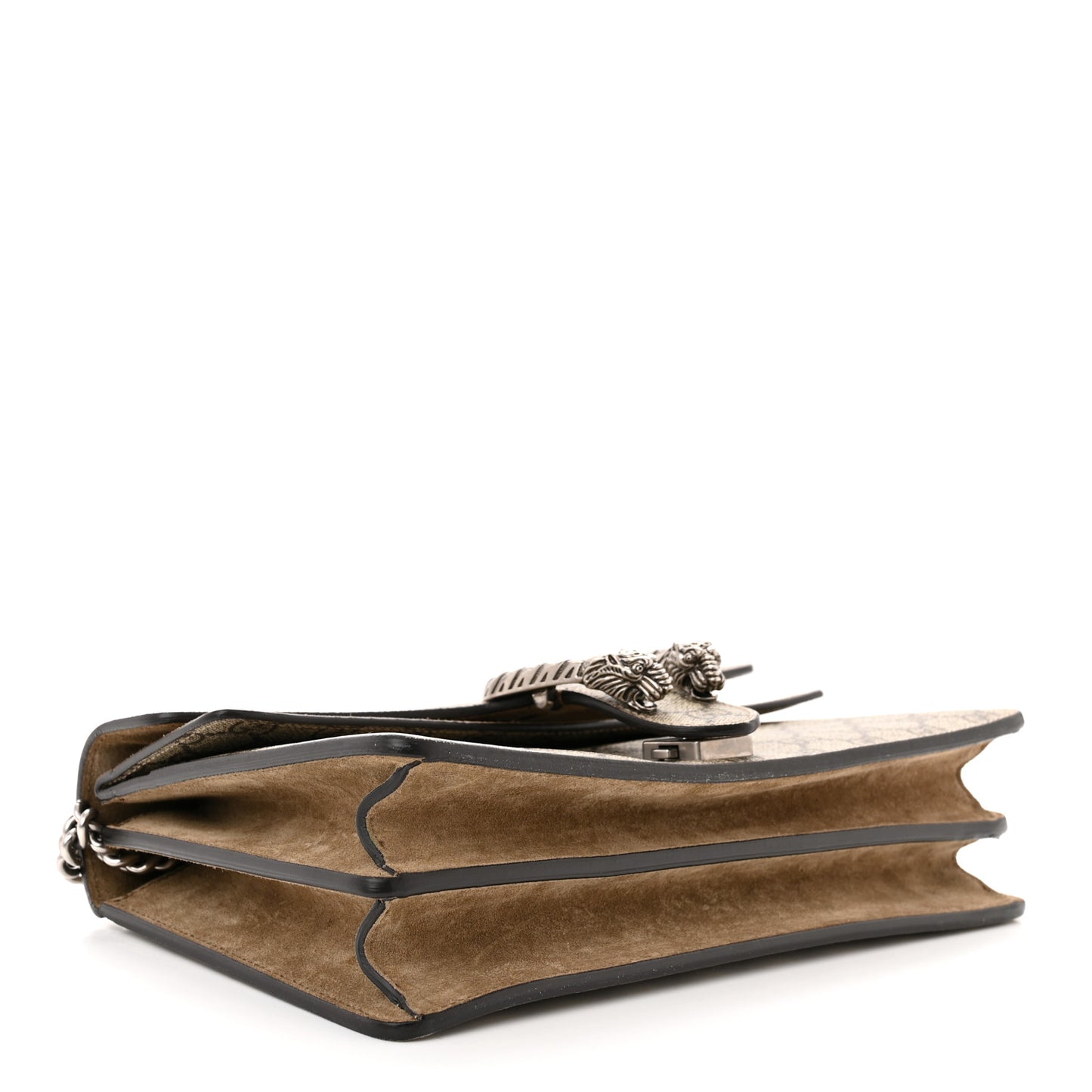 GG Supreme Monogram Small Dionysus Shoulder Bag Taupe
