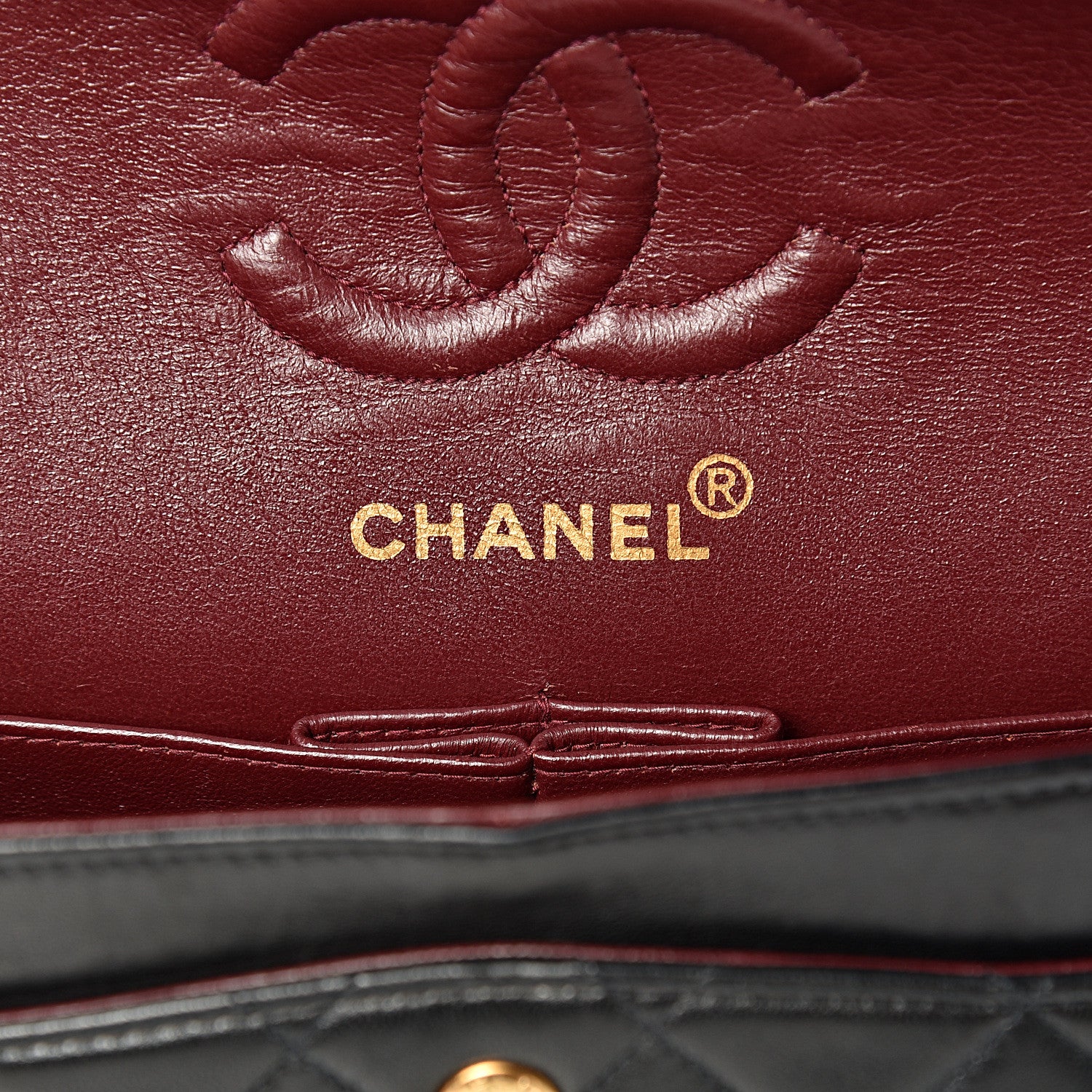 Chanel Lambskin Quilted Small Double Flap Black 5 of 16