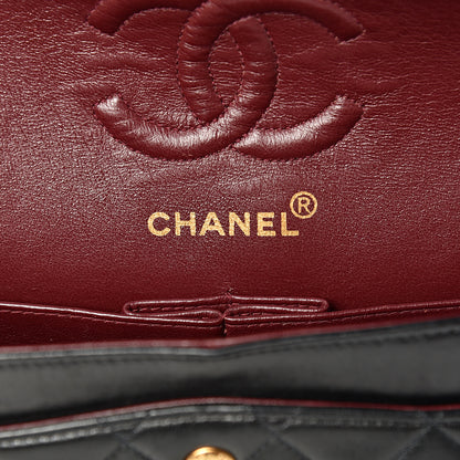 Chanel Lambskin Quilted Small Double Flap Black 5 of 16