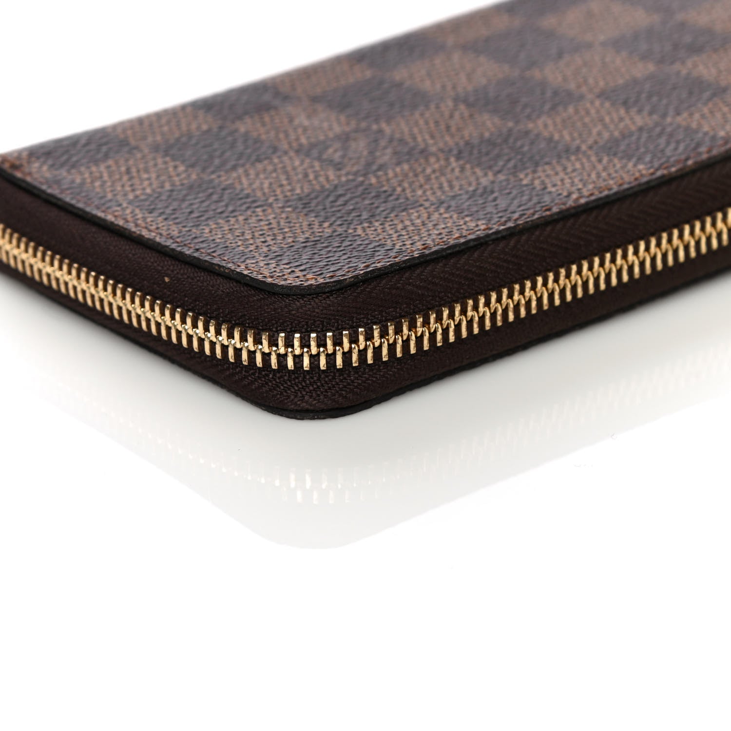 Louis Vuitton Damier Ebene Clemence Wallet Cherry 11 of 12