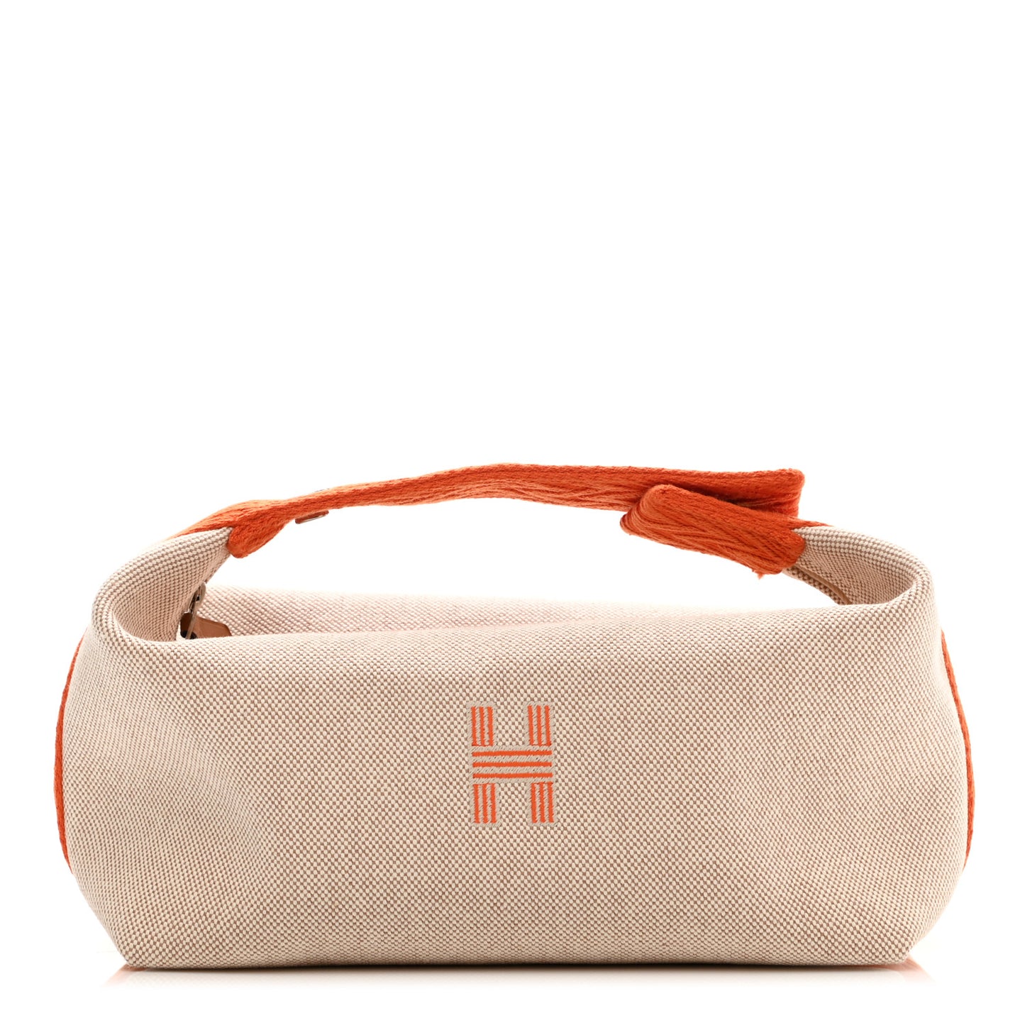 Canvas Small Bride-A-Brac Pouch Natural Orange