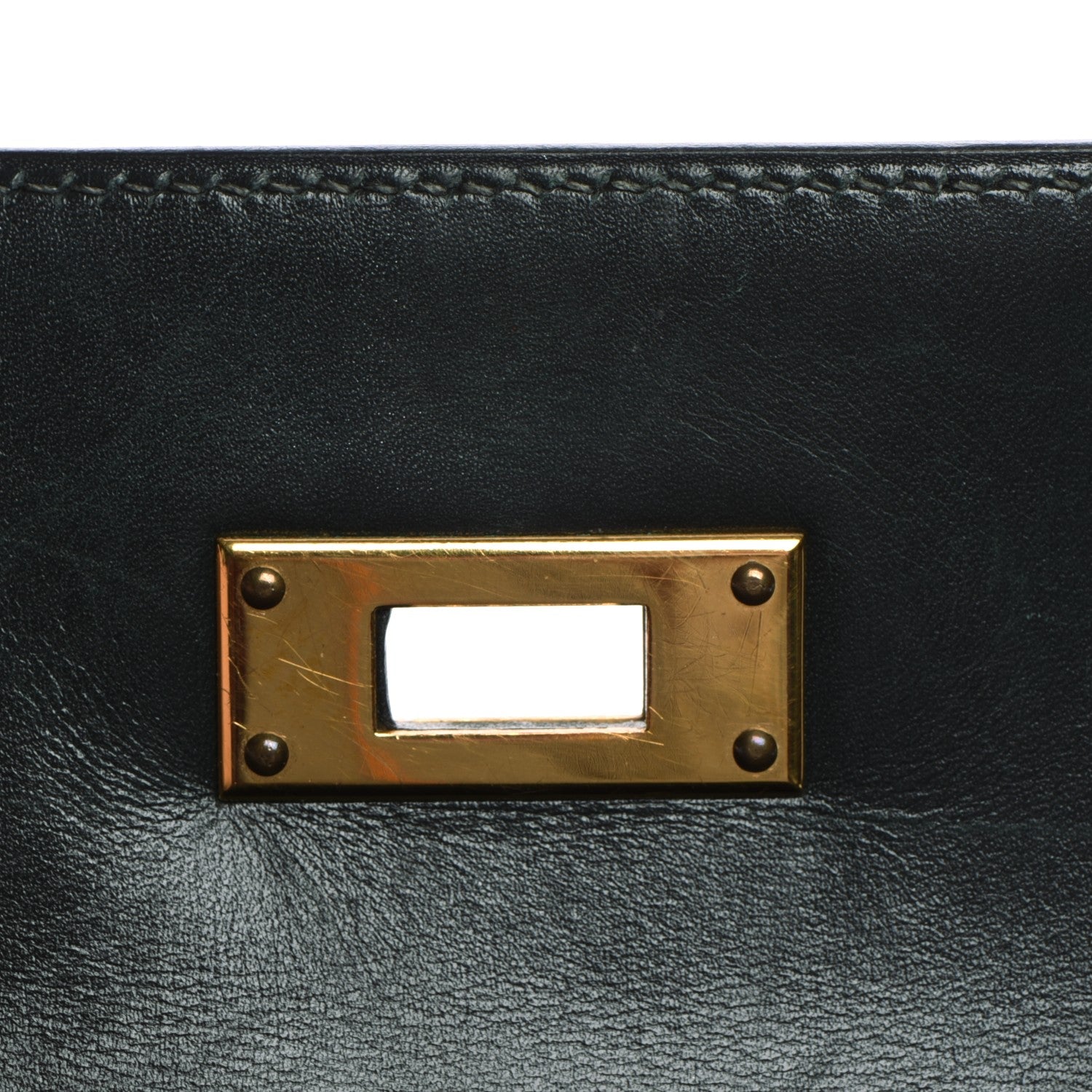 Hermes Box Kelly Sellier 32 Vert Fonce 35 of 44