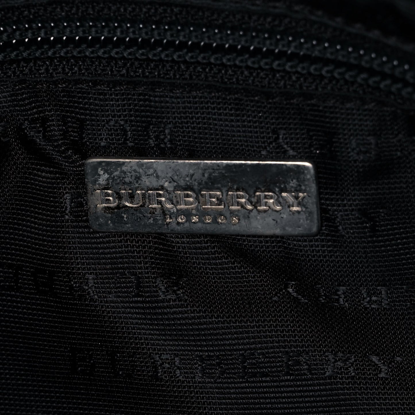 Vintage Check Shoulder Bag Black