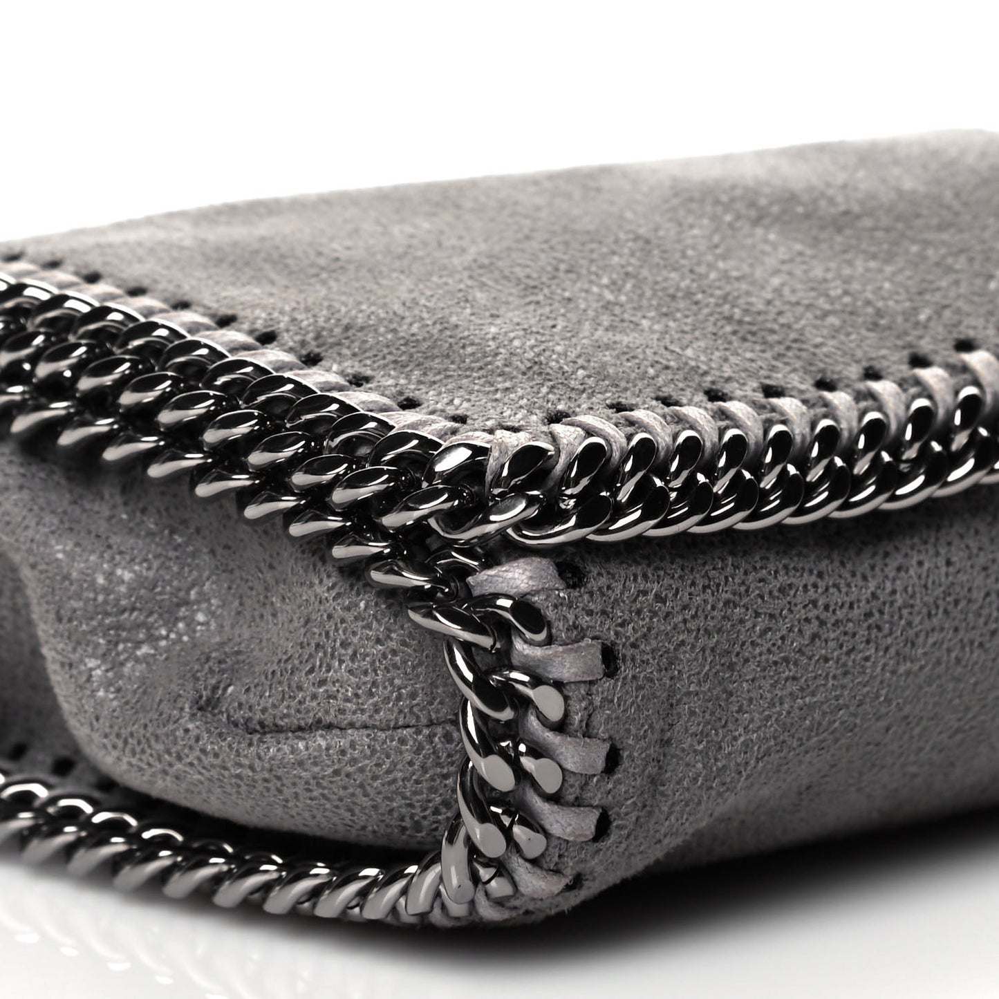 Shaggy Deer Falabella Crossbody Bag Light Grey
