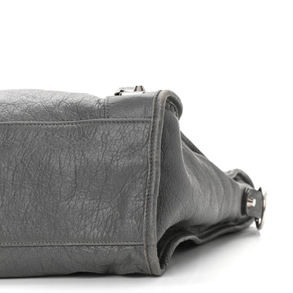 Balenciaga Agneau Silver Metallic Edge Hardware City Gris Cendre 9 of 9