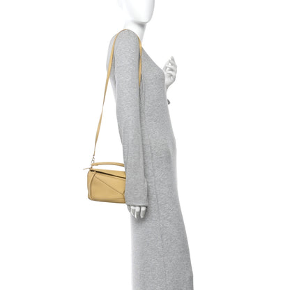 Loewe Calfskin Mini Puzzle Bag Dark Butter 2 of 10
