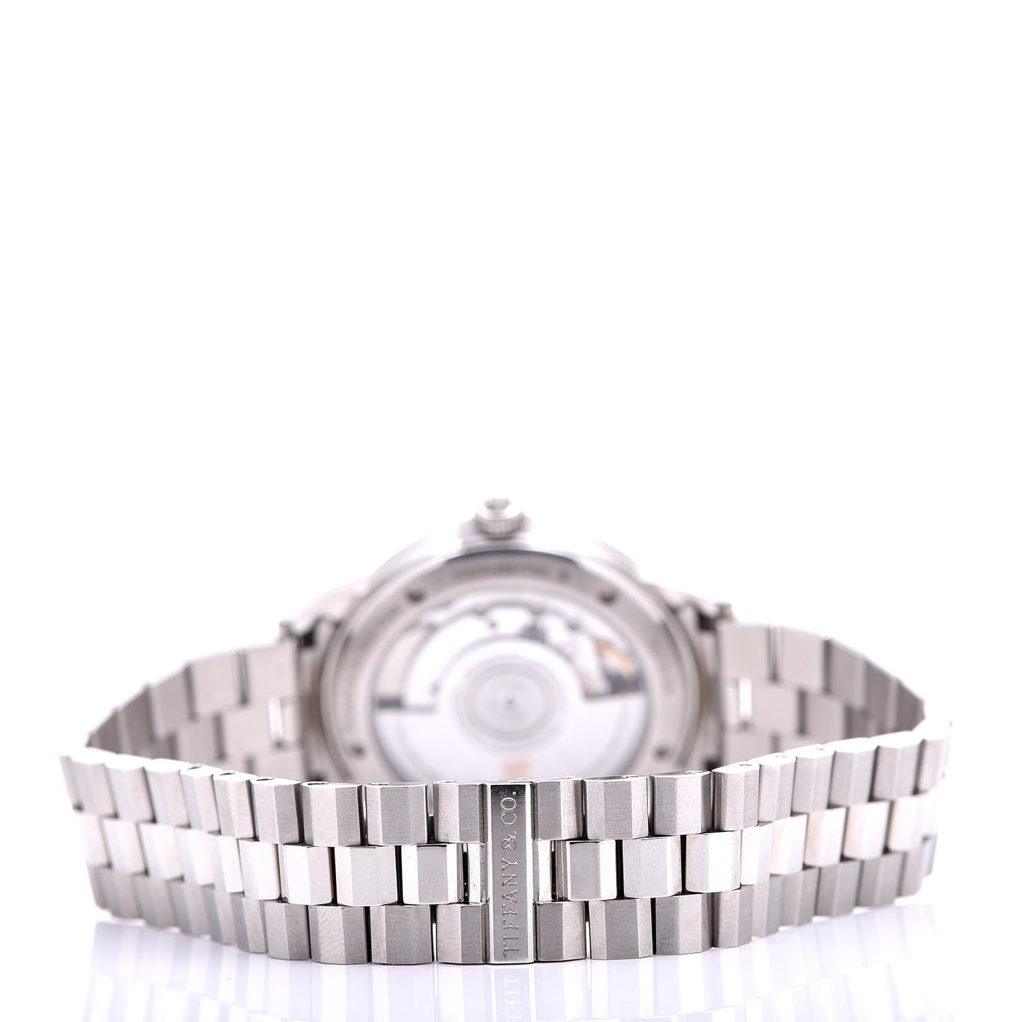 Stainless Steel Diamond Bezel 34mm CT60 3-Hand Automatic Watch Grey