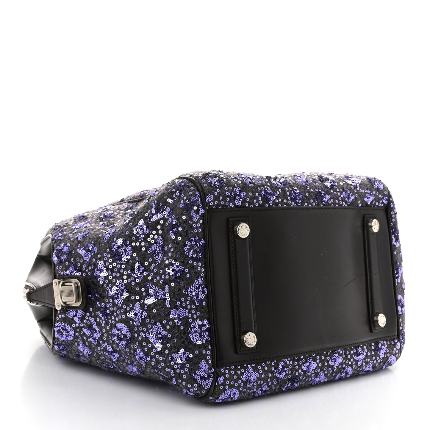 Sequin Monogram Sunshine Express North South Purple