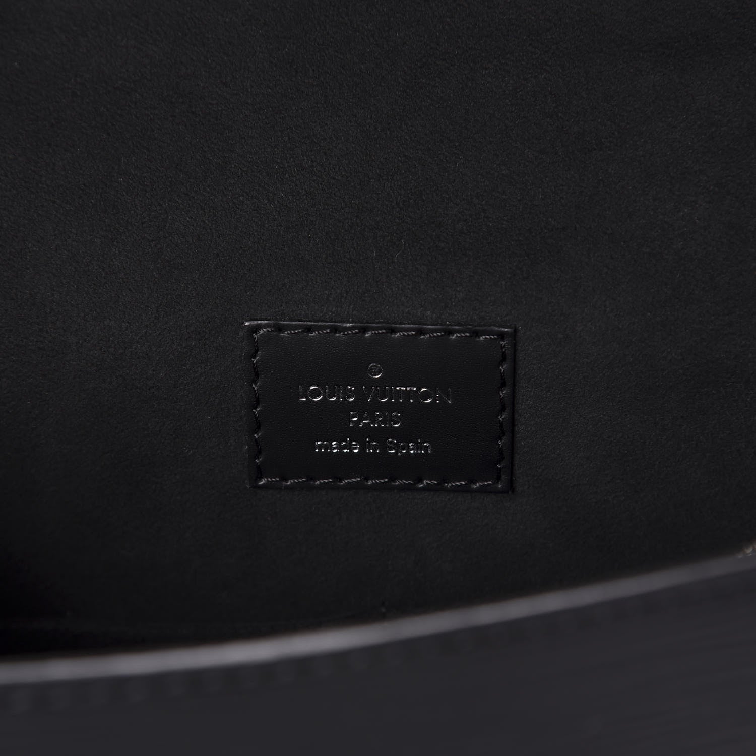 Louis Vuitton Epi Cluny BB Black 7 of 8