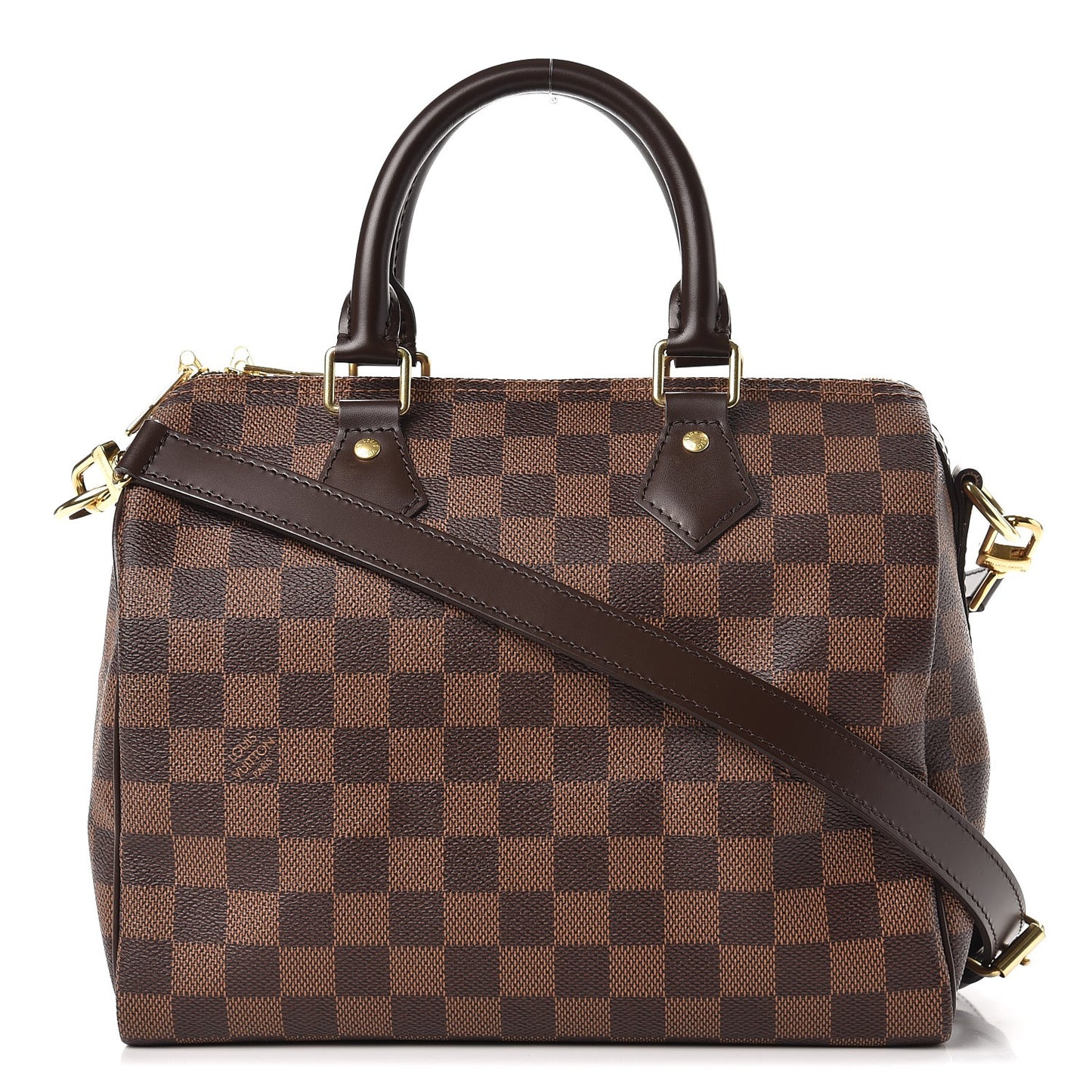 Damier Ebene Speedy Bandouliere 25