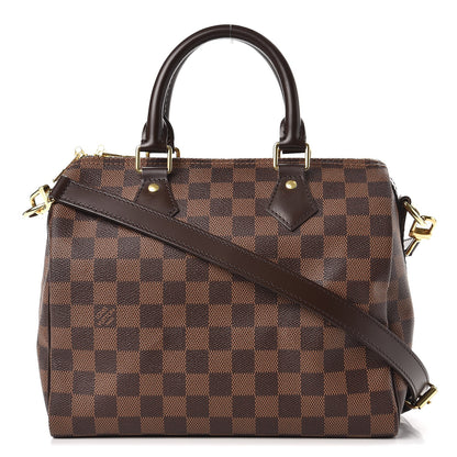 Louis Vuitton Damier Ebene Speedy Bandouliere 25 1 of 9