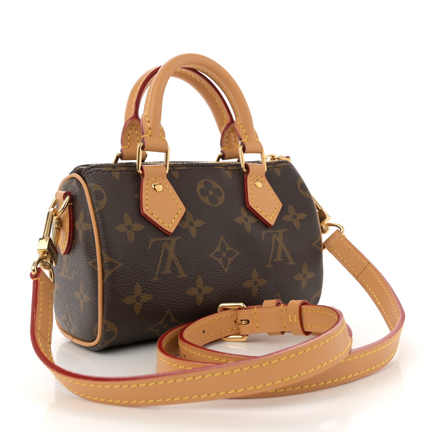 Louis Vuitton Monogram Nano Speedy Bandouliere 3 of 10